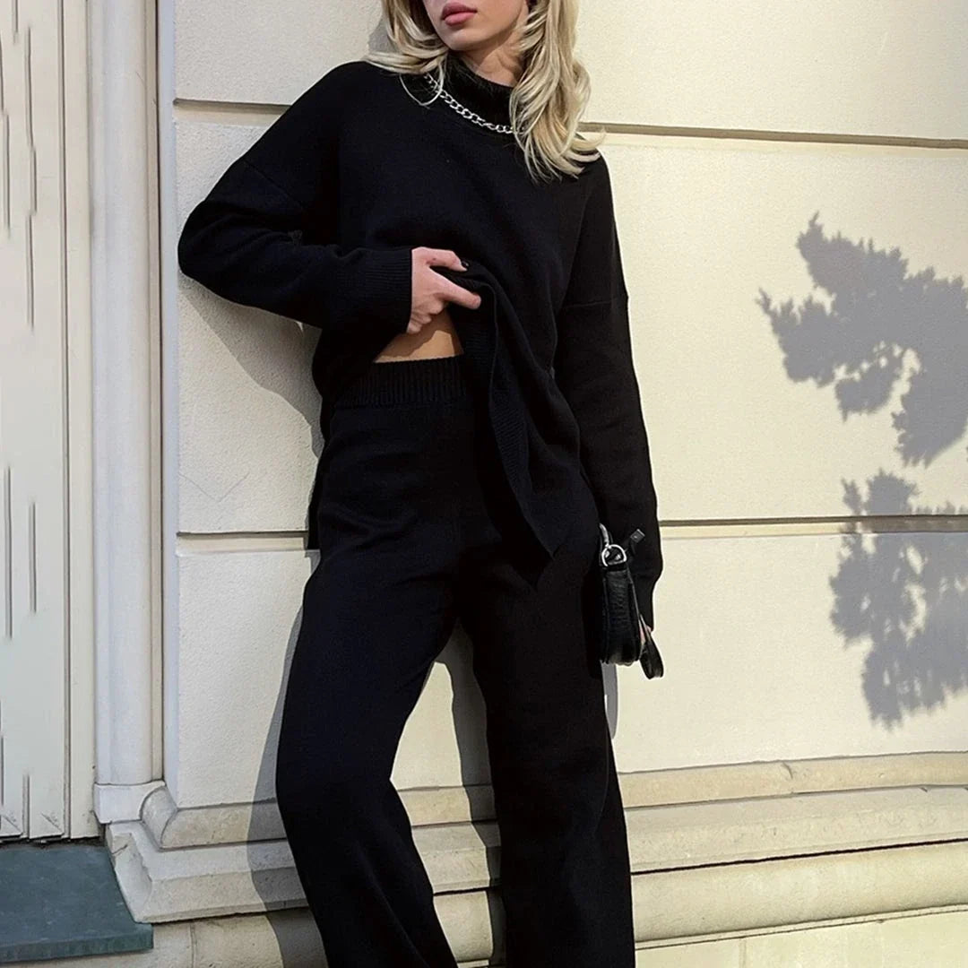 Callie | Oversized Longline Long Sleeve Turtleneck Autumn Winter Jumper Women