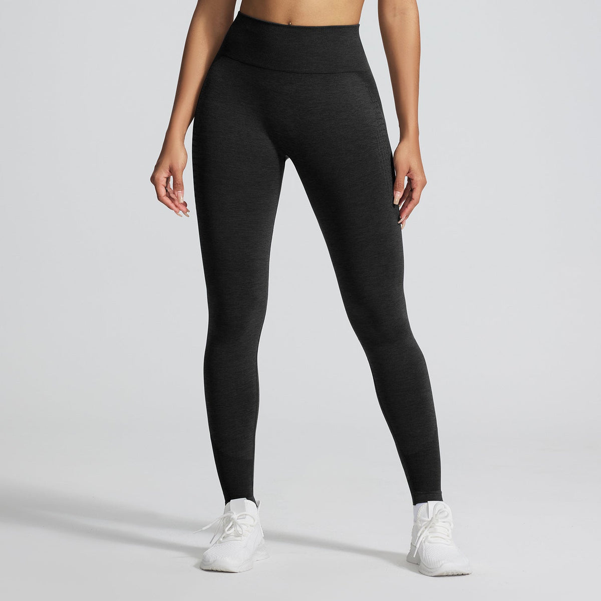 Willa | High Waisted Knit Scrunch Bum Ankle Length Skinny Leggings Women