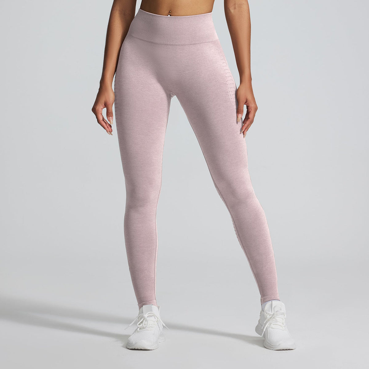 Willa | High Waisted Knit Scrunch Bum Ankle Length Skinny Leggings Women