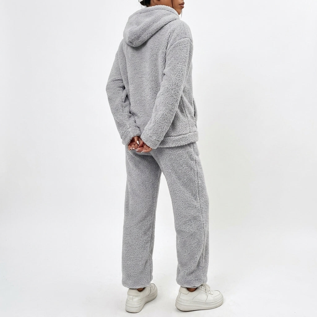 Poppy | Oversized Hoodie Long Sleeve Loose Fleece Winter Tracksuit Women
