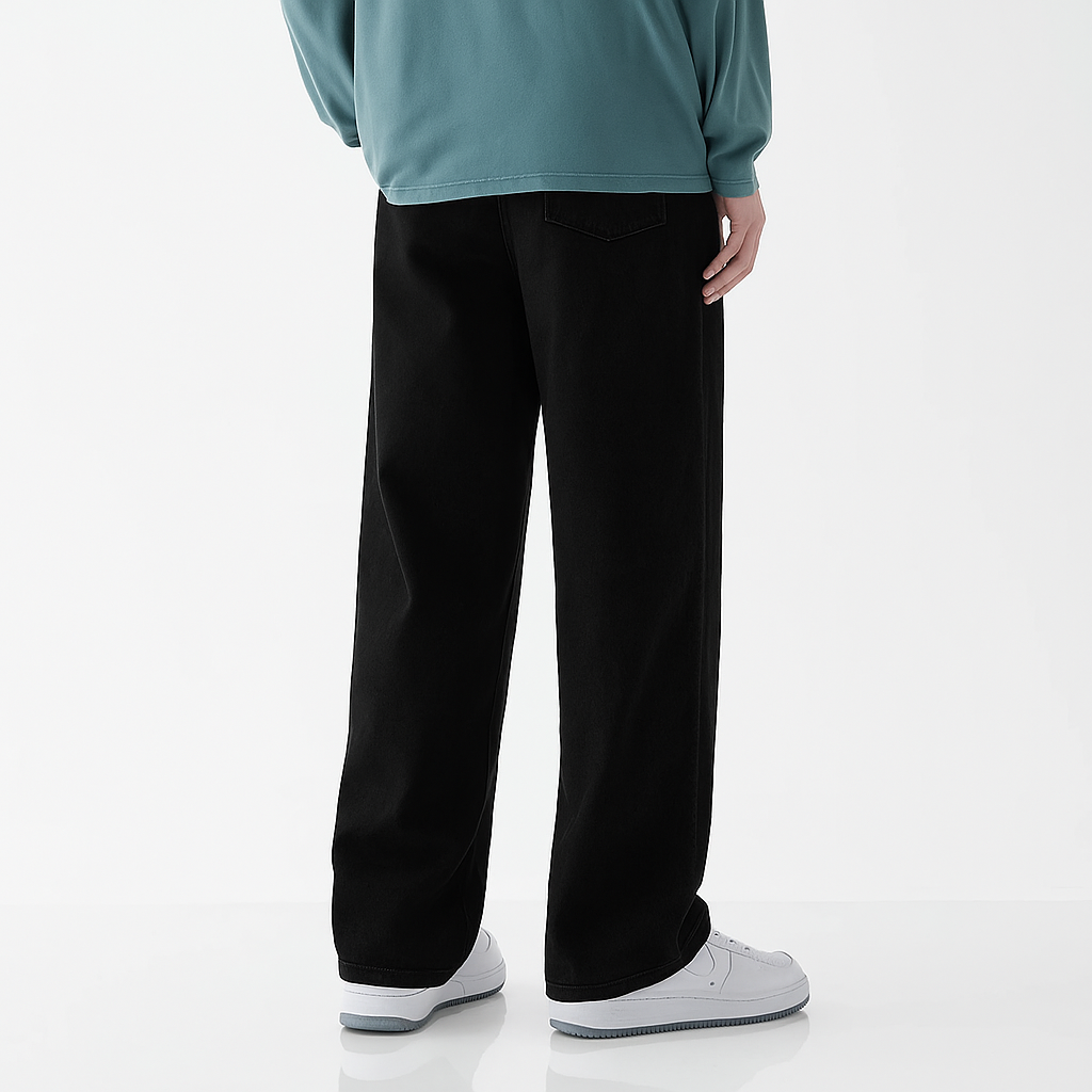 Men's Relaxed Fit Denim Jeans with Pockets | Arden