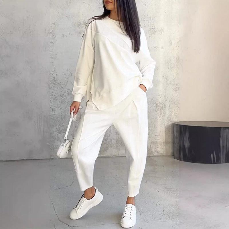 Aria | Knitted Oversized Long Sleeve Loose Autumn Tracksuit Women