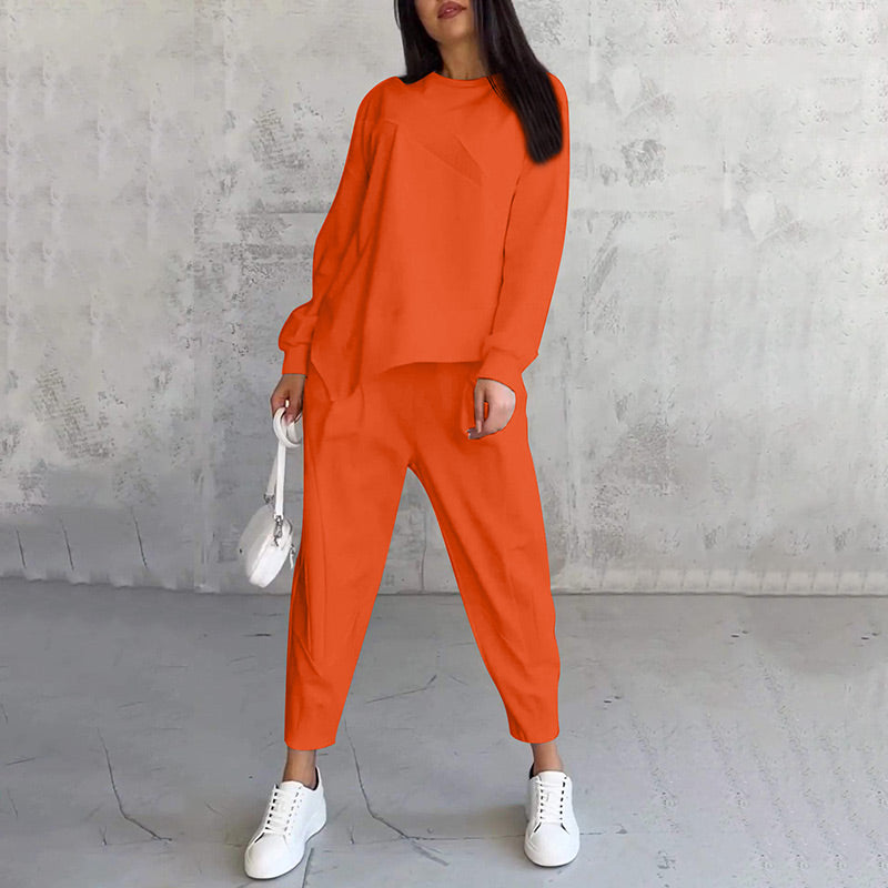 Aria | Knitted Oversized Long Sleeve Loose Autumn Tracksuit Women