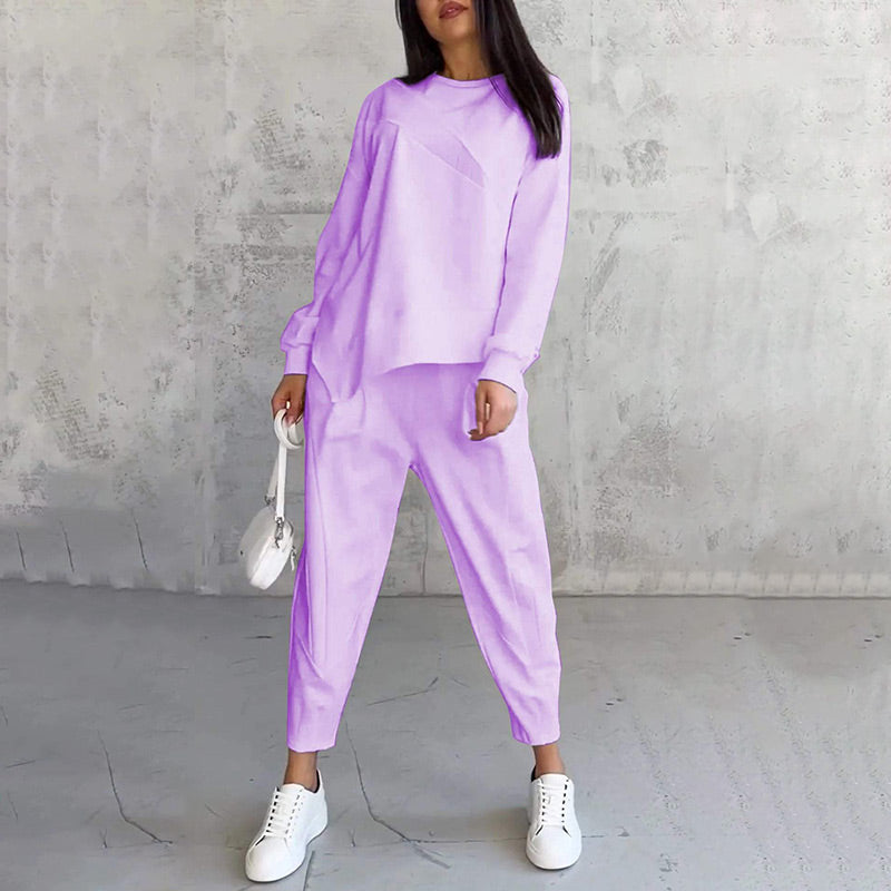 Aria | Knitted Oversized Long Sleeve Loose Autumn Tracksuit Women