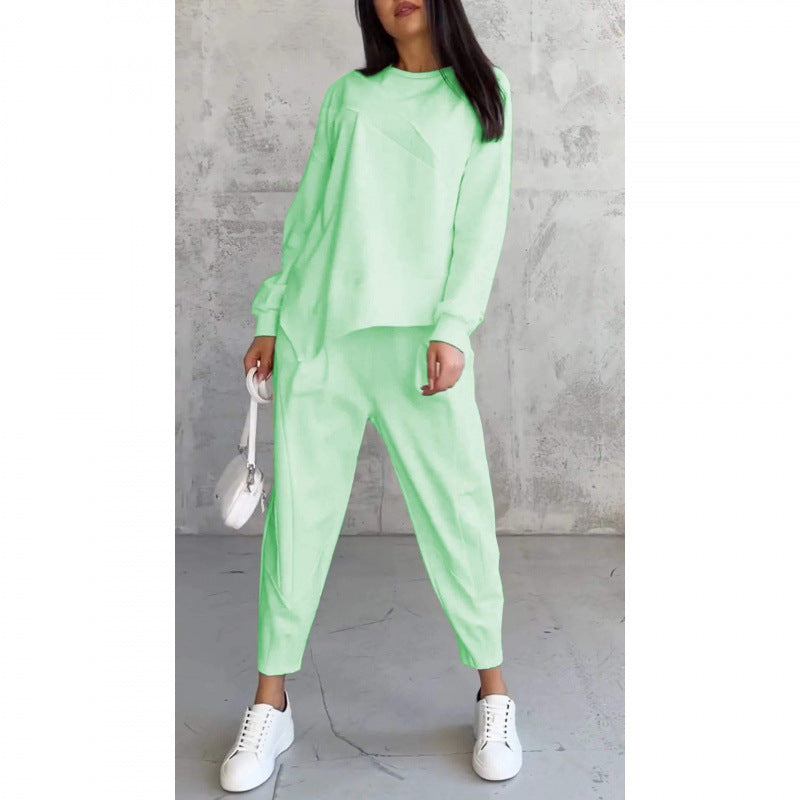 Aria | Knitted Oversized Long Sleeve Loose Autumn Tracksuit Women